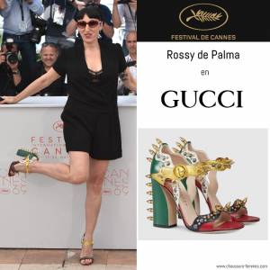 17 mai - Rossy De Palma en sandales Gucci lors du photocall de "Julieta"