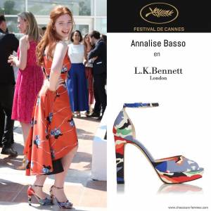 17mai - Annalise Basso Selina en sandales LK Bennett lors du photocall de "Captain Fantastic"
