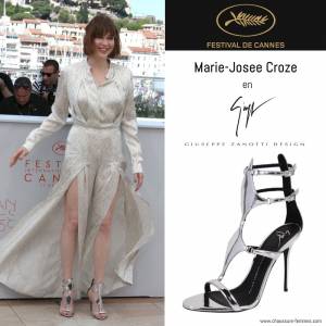 19 mai - L'actrice Marie-Joze Croze en sandales "Darlene" de Giuseppe Zanotti lors du photocall Du Jury De La Cinefondation