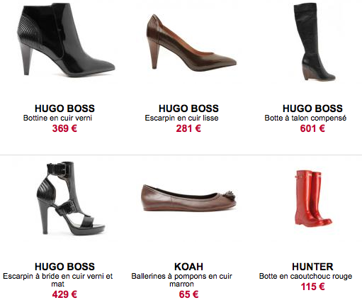 chaussures colisée de sacha