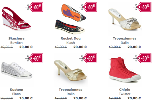 chaussures pas cher soldes