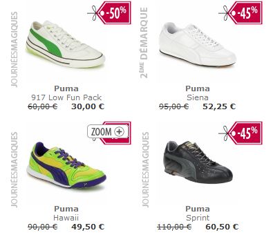 Spartoo  Solde Puma chaussure 2011