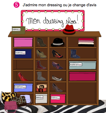 jeu dressing chaussures sarenza