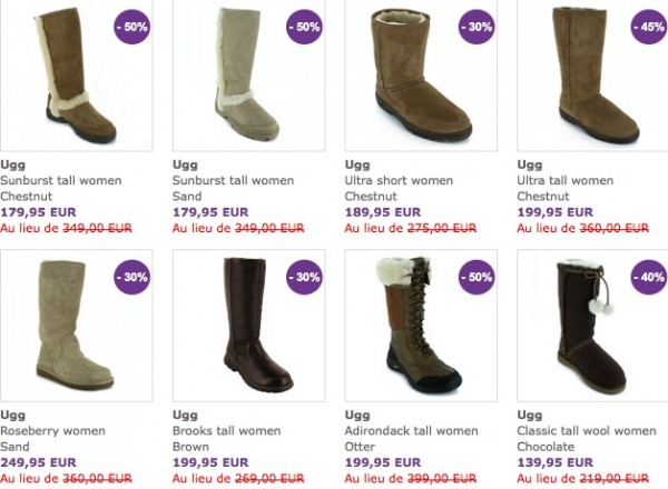 soldes bottes ugg