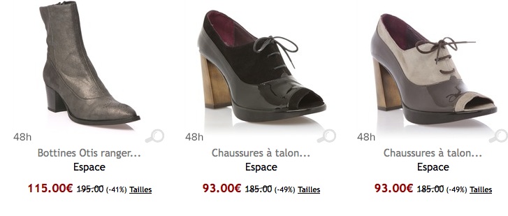 Clergerie chaussures Espace