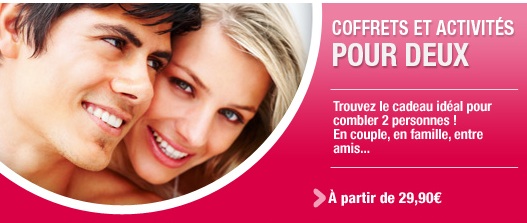 Coffret cadeau pour la Saint-Valentin - moment en duo