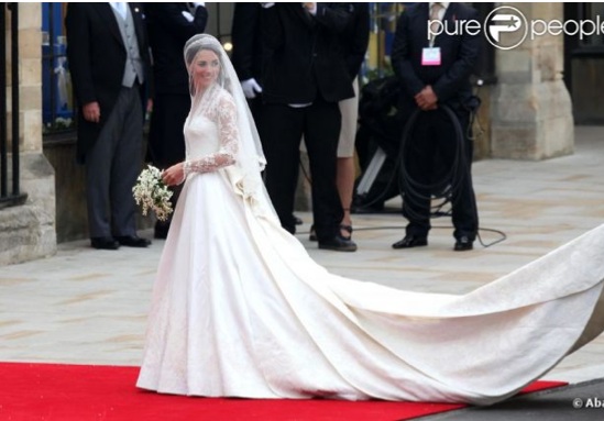 Robe de mariée de Kate