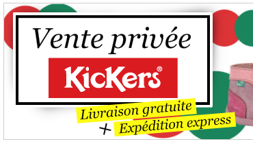 soldes Kickers, vente privée Sarenza