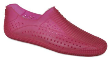 chaussures en plastique