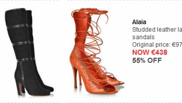  Soldes chaussures luxe internet