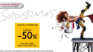 Galeries Lafayette Soldes 2012