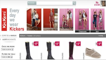Soldes Kickers femme hiver 2012