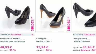  Soldes La Redoute Chaussures Femmes