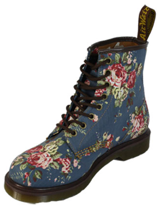 doc martens fleuries