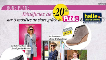 la halle nu pied