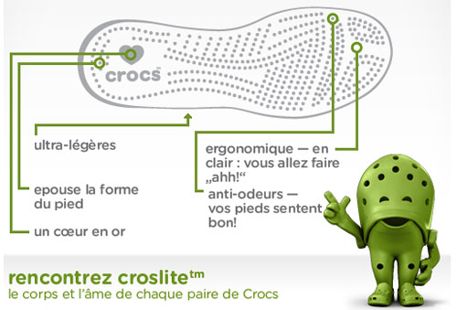 Technologie-Crocs