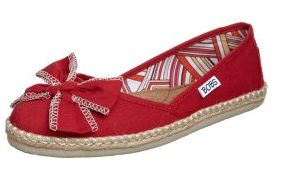 skechers-ballerines-rouge