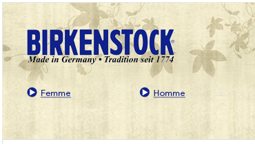 Birkenstock soldes été 2012