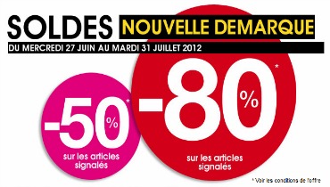 2eme demarque soldes 2012 