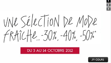 soldes automne 2012 galeries lafayette 2012