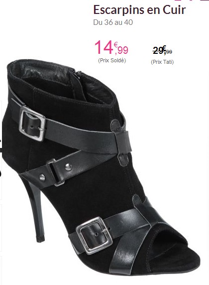 Soldes Texto chaussures femme hiver 2013 escarpins