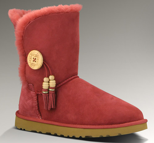 bottes ugg femme rouge