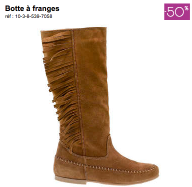 soldes chaussures femme bottes