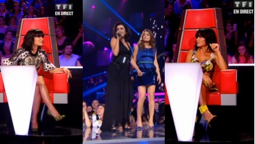 tenues chaussures Jenifer The Voice