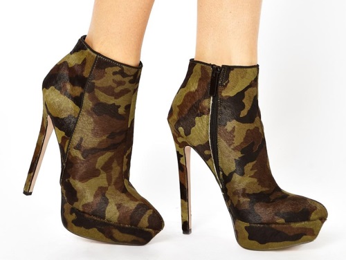 Bottines camouflage Carvela GEISHA