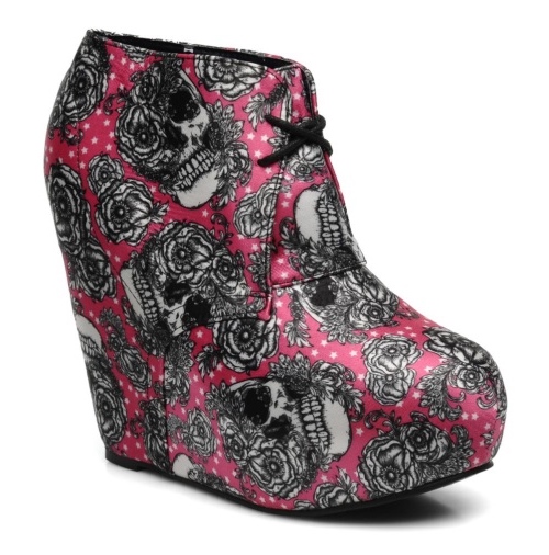 Bottines Iron fist bright light wedge