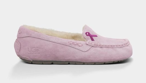 moccasion Ansley UGG pink ribbon cancer du sein automne 2013