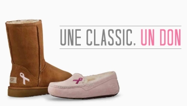 Ugg Pink Ribbon cancer du sein automne 2013