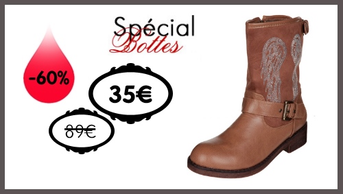 Vente privée Bottes Bazarchic