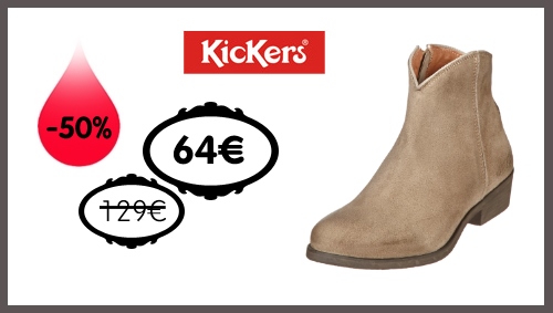 Vente privée Kickers Showroomprive