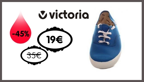 Vente privée baskets Victoria