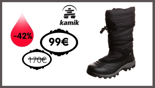 vente privée Kamik bottes de neige