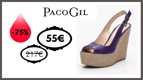 Vente privée Paco Gil chaussures