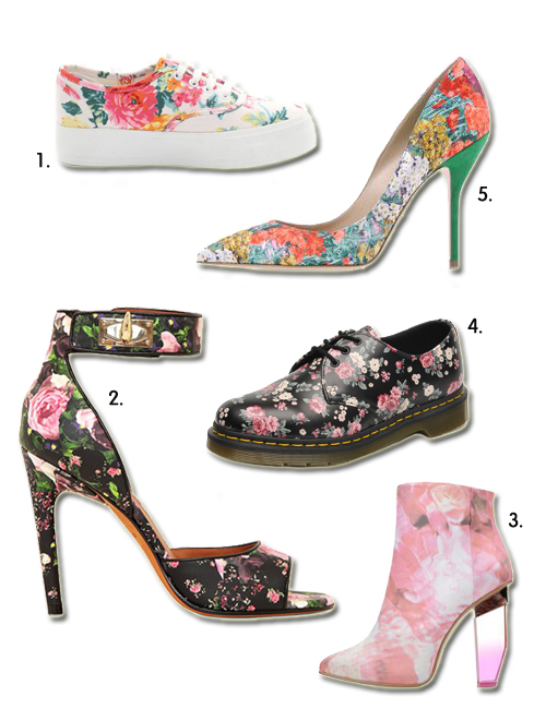 Chaussures à fleurs Outlet