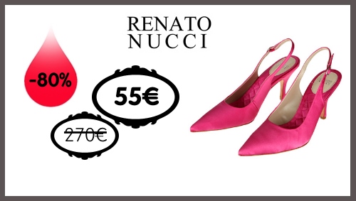 vente privée chaussures Renato Nucci BazarChic