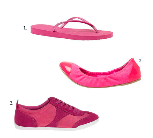 Chaussures rose Eram Printemps 2014