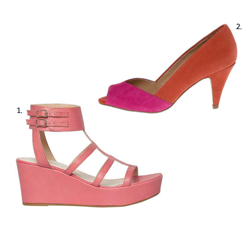 Chaussures rose fushia Eram Printemps-Eté 2014