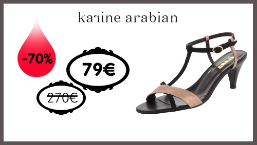 vente privée Karine Arabian chaussures Bazarchic