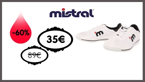 vente privée baskets Mistral