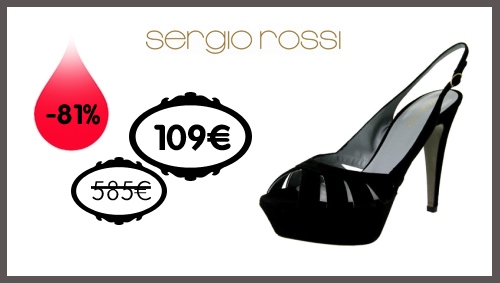 vente privée Sergio Rossi Bazarchic