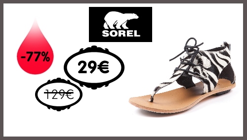 vente privee chaussures Sorel Private Outlet