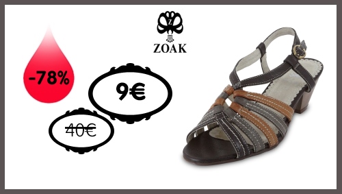 vente privee Zoak chaussures Showroomprive