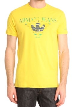 Armani Jeans T-Shirt coupe du monde brésil