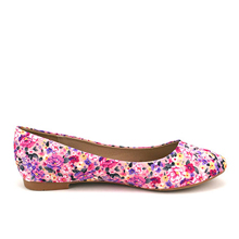 Ballerines en satin rose liberty Lili Cendryion