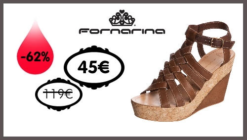 vente privée Fornarina chaussures Zalando Prive