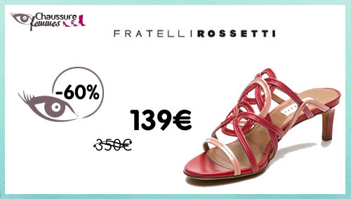 Vente privée Fratelli Rossetti chaussures femme